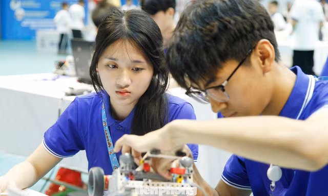 Cuộc thi góp phần thúc đẩy các em học sinh thêm đam mê với khoa học và công nghệ.