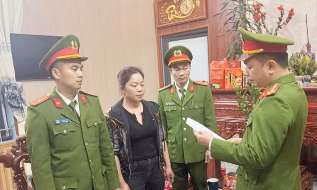 Cơ quan Công an tiến hành hoạt động tố tụng đối với Nguyễn Thị Mùi.