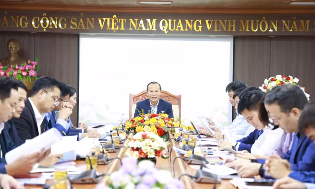 Phó Chủ tịch Thường trực UBND tỉnh Bắc Ninh Mai Sơn chủ trì buổi làm việc với Sở Văn hóa, Thể thao và Du lịch (VHTTDL).