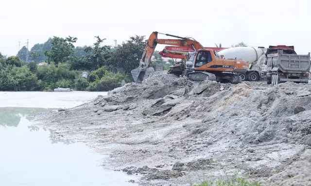 Hiện trường vụ việc.