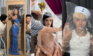 Trend Búp bê trong túi kín: Ngoài Hoa hậu Thanh Thủy còn ai gây trầm trồ?