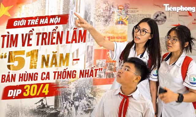 Giới trẻ đổ về triển lãm ‘51 năm – Bản hùng ca thống nhất’ dịp 30/4