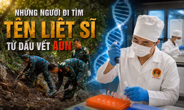 Những người đi tìm tên liệt sĩ từ dấu vết ADN
