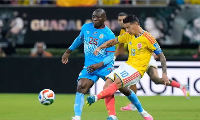 Trực tiếp Colombia vs CHDC Congo 0-0 (H1): Không vào!!! Colombia ép sân 