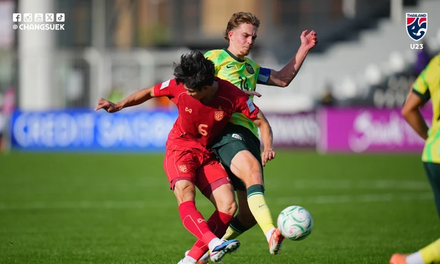 Thái Lan thua đáng tiếc trong ngày ra quân U23 châu Á