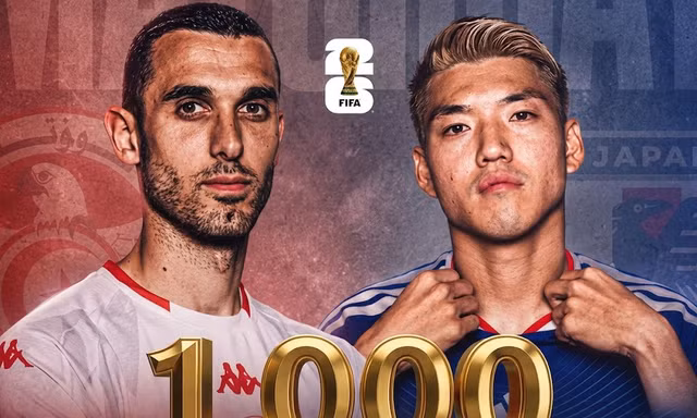 Trực tiếp Tunisia vs Nhật Bản (11h00 ngày 21/6): Trận cầu lịch sử