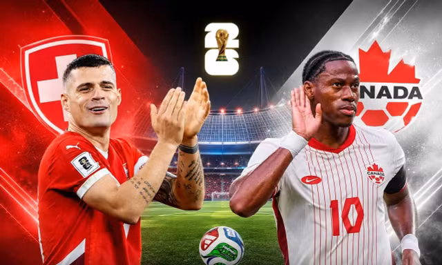 Trực tiếp Thụy Sĩ vs Canada, 02h00 ngày 25/6: Kịch bản nào cho bảng B?