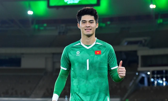 'Người nhện' Trung Kiên nói gì về thủ môn Li Hao của U23 Trung Quốc?