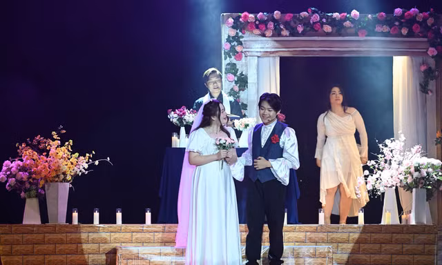 Phân cảnh gây xúc động trong vở diễn