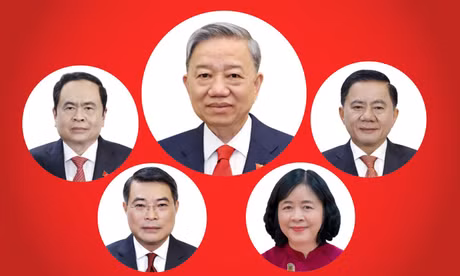 Lãnh đạo chủ chốt và các Ủy viên Bộ Chính trị, Ban Bí thư trúng cử đại biểu Quốc hội khóa XVI
