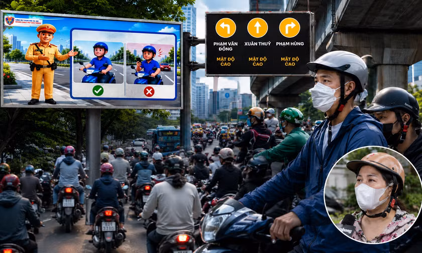 Trải nghiệm bảng điện tử giao thông mới ở Hà Nội: Có thực sự hữu ích?