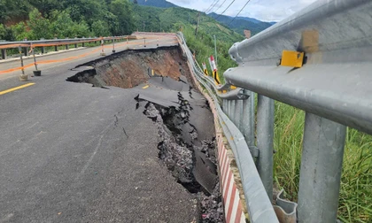 Tình huống khẩn cấp trên đường Trường Sơn Đông qua Đà Nẵng
