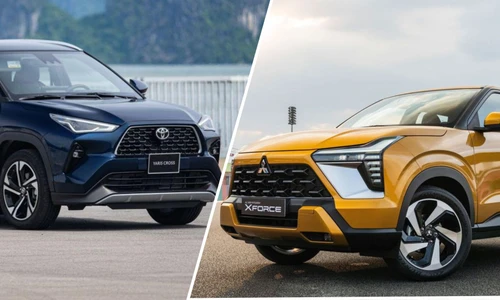 Cuộc đua giữa Mitsubishi Xforce và Toyota Yaris Cross nóng trở lại
