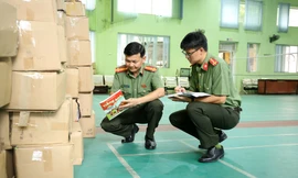 Tang vật vụ án. Ảnh: Báo Bắc Ninh