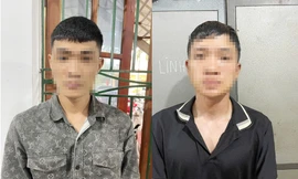 Hai đối tượng N.D.L và N.D.T. Ảnh: Công an tỉnh Bắc Ninh