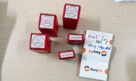 Con dấu, Token của các “Công ty ma” do bị can điều hành hoạt động.