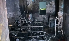 Hiện trường vụ việc.