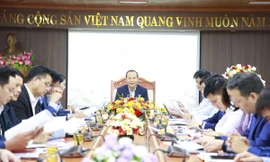 Phó Chủ tịch Thường trực UBND tỉnh Bắc Ninh Mai Sơn chủ trì buổi làm việc với Sở Văn hóa, Thể thao và Du lịch (VHTTDL).