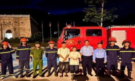 Cơ quan chức năng tìm thấy 2 du khách.