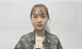 Đối tượng Trương Thị Huyền. Ảnh: Công an xã Bảo Đài.