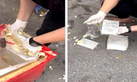 Tang vật thu giữ.