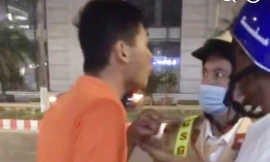 Hình ảnh cắt từ clip.