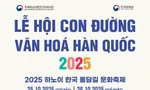 Lễ hội Con đường văn hoá Hàn Quốc 2025 lần thứ 4 tại Hà Nội diễn ra ở địa điểm nào?