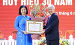 Bà Nguyễn Thị Tuyến giữ chức Bí thư Đảng uỷ Trung ương Hội LHPN Việt Nam