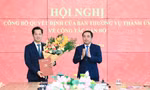 Bí thư phường Hoàn Kiếm giữ chức Trưởng Ban Tổ chức Thành ủy Hà Nội
