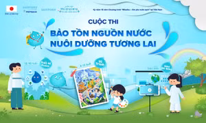 Cùng 'Mizuiku - Em yêu nước sạch' viết tiếp câu chuyện nuôi dưỡng nguồn nước cho thế hệ tương lai