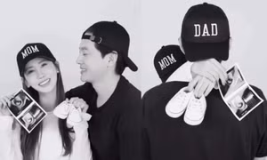 Cuối cùng 'cặp đôi visual cổ tích' Se7en và Lee Da Hae cũng lên chức bố mẹ