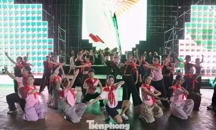 Hàng trăm tài năng nhí sẵn sàng cho concert Thanh xuân 