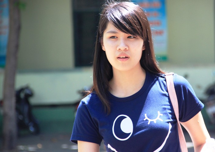 Thí sinh Đà Nẵng. Ảnh: Nguyễn Huy