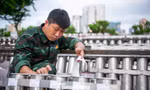 Trận địa pháo hoa mừng 50 năm thành phố Sài Gòn - Gia Định mang tên Bác