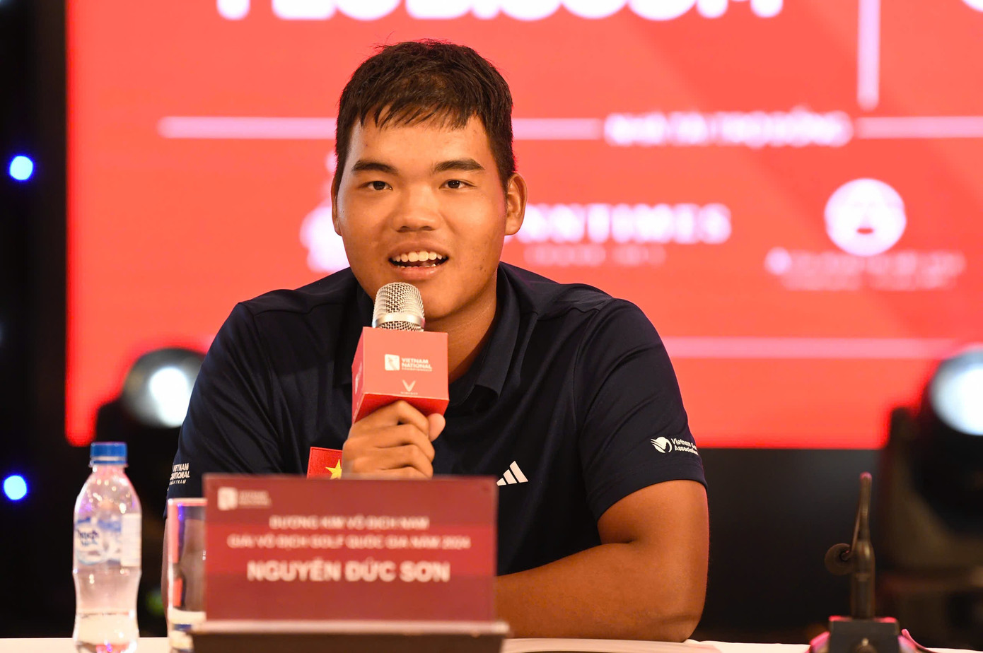 2024年全国ゴルフ選手権の現男子チャンピオン、グエン・ドゥック・ソン。 cde5d0da940d1c53451c.jpg