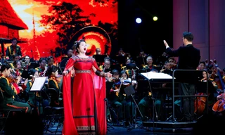 200 nghệ sĩ biểu diễn ra mắt dàn nhạc giao hưởng quân đội 