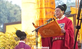 Nghi lễ khai xuân nghìn năm tuổi ở Hà Nội