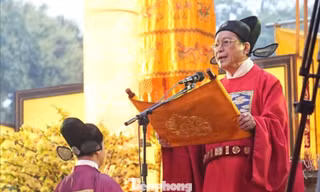 Nghi lễ khai xuân nghìn năm tuổi ở Hà Nội