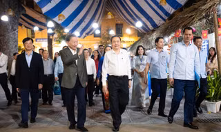 Tổng Bí thư Tô Lâm dự Ngày hội Đại đoàn kết toàn dân tộc tại phường Ba Đình