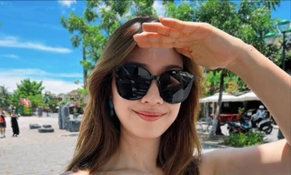 Á hậu Hong Kong khoe dáng ở Hội An