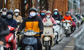 Không khí lạnh mạnh tràn về, nhiệt độ Bắc Bộ và Bắc Trung Bộ giảm sâu