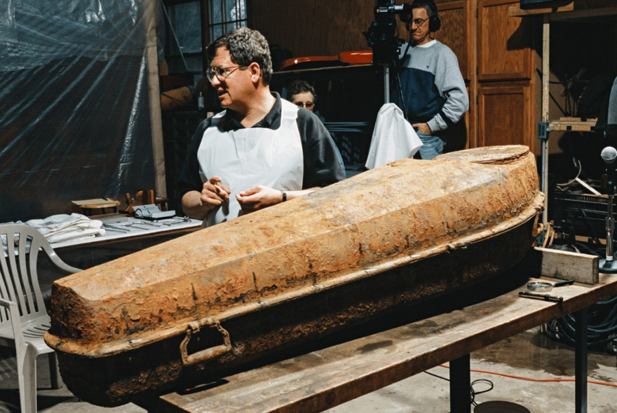 Quan tài của Robert Kennicott.