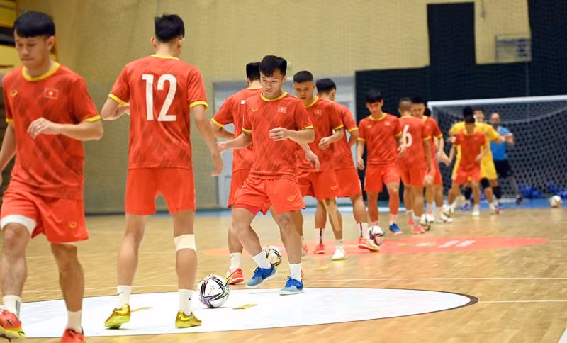 Tuyển thủ futsal Việt Nam chuẩn bị đòn kết liễu’ chờ đấu Brazil ở World Cup 