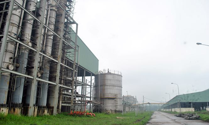 Dự án Ethanol khởi công rồi "đắp chiếu". Ảnh: Minh Đức