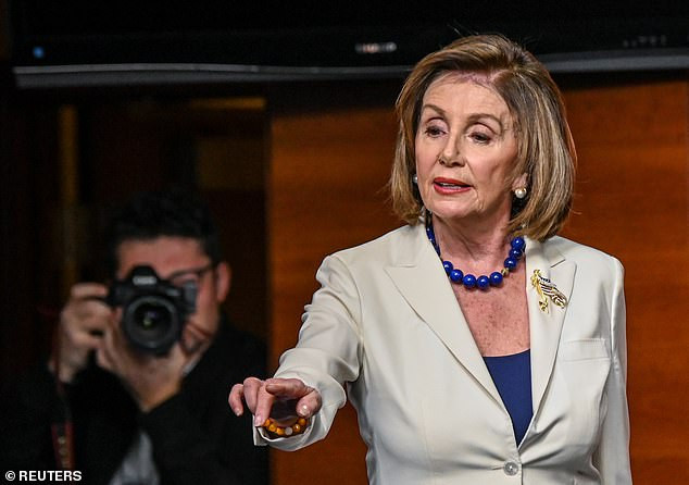 Chủ tịch Hạ viện Nancy Pelosi. Ảnh: Reuters