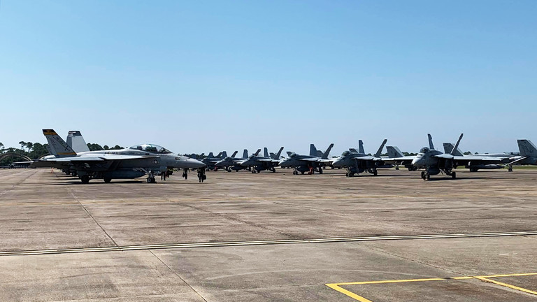 Căn cứ không quân hải quân Mỹ ở Pensacola. Ảnh: Facebook