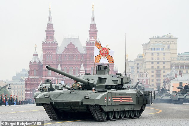 Xe tăng T-14 Armata. Ảnh: Tass