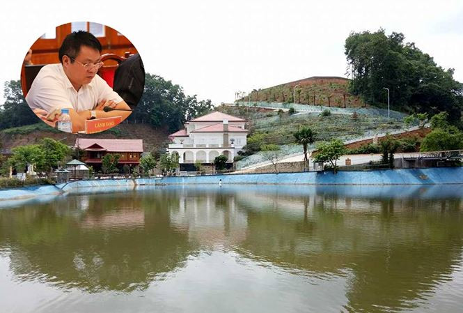 "Biệt phủ" của gia đình ông Phạm Sỹ Quý. Ảnh: M.Đ