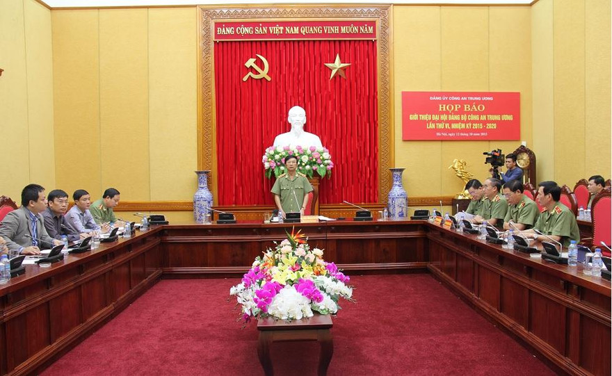 Chuẩn bị Đại hội Đảng bộ Công an Trung ương