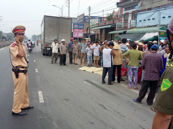 Hiện trường vụ tai nạn